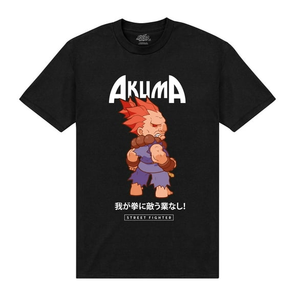 Street Fighter Adult Akuma T-Shirt