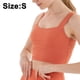 thumbnail image 2 of Sujetador deportivo de palangre para mujer, camiseta sin mangas acolchada sin aros, soporte medio para yoga, entrenamiento y fitness, 2 of 5