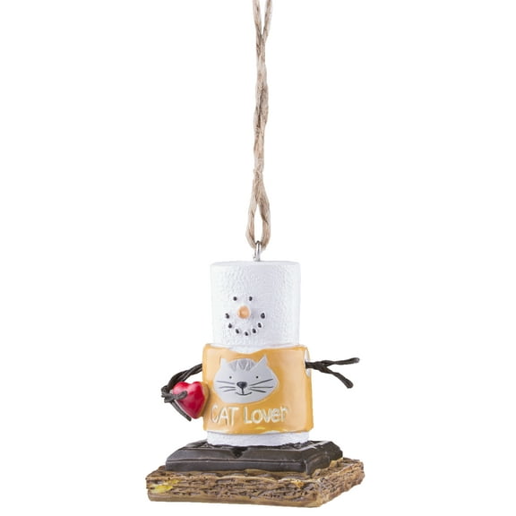 S'mores Cat Lover Christmas/ Everyday Ornament