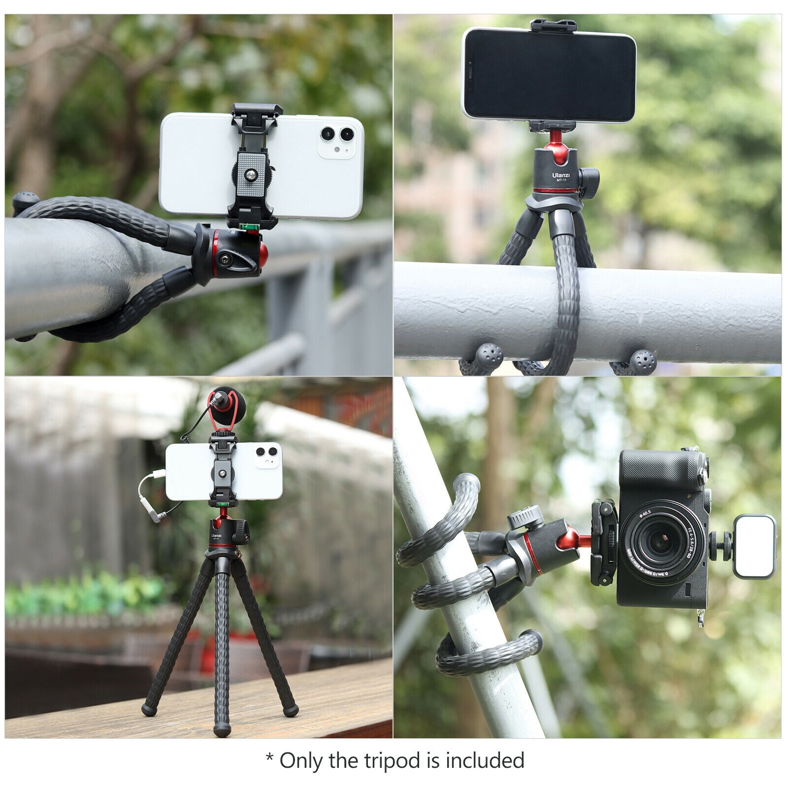 Ulanzi MT-11 Flexible Octopus Portable Tripod for Universal Camera Mobile Phone