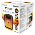 thumbnail image 4 of 4" Bluetooth Speaker FIRE BOX with TWS and LED Fire Light Show (IQ-7004DJBT), 4 of 4