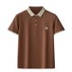 thumbnail image 1 of pstuiky camisetas camisas para hombre, Blusa de verano con solapa y mangas nuevas para hombre camisas casuales para hombre m, 1 of 8