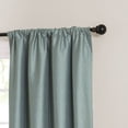 thumbnail image 2 of Eclipse Ludlow Blackout Rod Pocket Single Window Curtain Panel, Light Blue, 42 x 95, 2 of 5