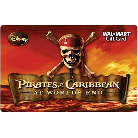 Pirates of the Caribbean 3 Gift Card