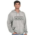 thumbnail image 5 of Ba Co N Bacon Food Science Nerd Geeky Zip Up Hoodie Men's Women's Brisco Brands S, 5 of 6