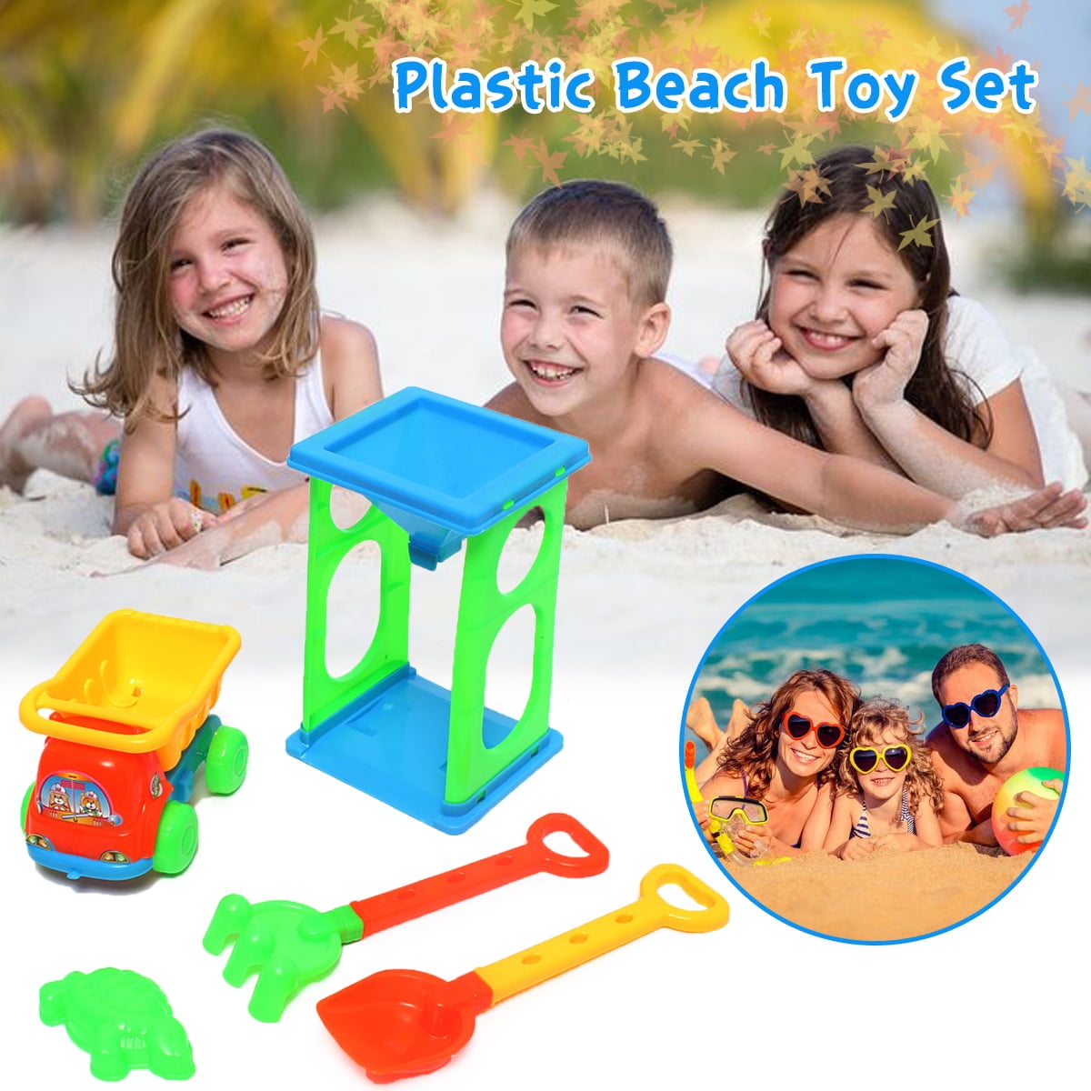 non plastic beach toys