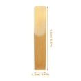 thumbnail image 3 of HLONK 10 pcs Clarinet Reeds Replacement Clarinet Player Reeds Performance Clarinet Reeds, 3 of 7