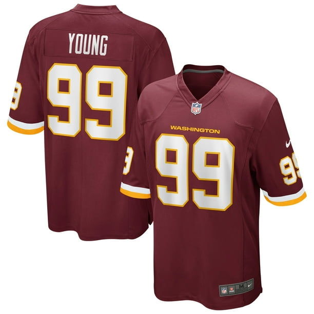 Washington Football Team Throwback Jersey . Chase Young Washington Football Team Nike Game Player ...