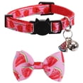 thumbnail image 7 of MesaSe 3 Pcs Breakaway Cat Collars,Reflective Safety Kitten Collar with Bell,Adjustable Safety Kitty Kitten Collars for Female Male Girl Boy Cats and Small Pets, 7 of 7