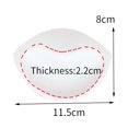 thumbnail image 1 of 2 uds 1 par de inserciones de esponja en sujetador acolchado para traje de baño sujetador de realce para el pecho almohadillas de parche para el pecho accesorios íntimos para mujeres Tan Jianjun unisex, 1 of 2