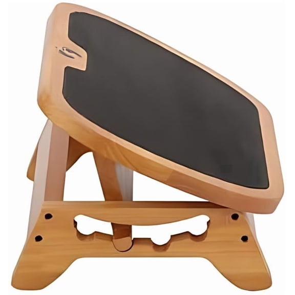 Adjustable Under Desk Footrest with 4 Height Position- Ergonomic Adjustable Stool for Computer Work, 15.7x11.8in
