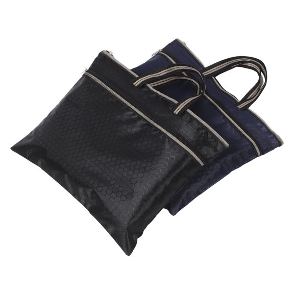 HONMEET Waterproof Oxford Cloth Tote Bag, Organized Storage for Documents and Laptops, 2Pcs