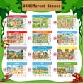 thumbnail image 5 of Elfew Road Trip Game Book,Learning Toy for Car Rides Airplane Activity Book,Educational Toys for Aged 1-3 Years, 5 of 9