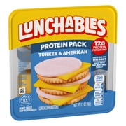 Lunchables Turkey & American Protein Pack, 3.2 oz Pack
