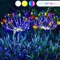 thumbnail image 3 of OriginalSourcing Solar Firework Light, 180 LED Solar Lights Outdoor - 2 Pack Solar Garden Lights Outdoor Decorative for Walkway Patio Backyard Yard Lawn Halloween Christmas, Multicolor, 3 of 9