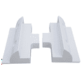 thumbnail image 3 of 6 Pcs Solar Panel Side Mounting Bracket Kit for Caravan Yacht Boat Rv,6x Side mounting brackets,white, 3 of 5