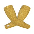 thumbnail image 2 of Yiaed Gold Shiny Print Arm Sleeves,Cooling UV Sun Protection Sports Compression for Men/Women, 2 of 6