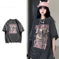 thumbnail image 3 of Streetwear Casual T Shirts for Women Stylish Vintage Y2k Tops Tee Women Graphic T Shirts Harajuku Korean Hip Hop Clothes Kawaii, 3 of 6