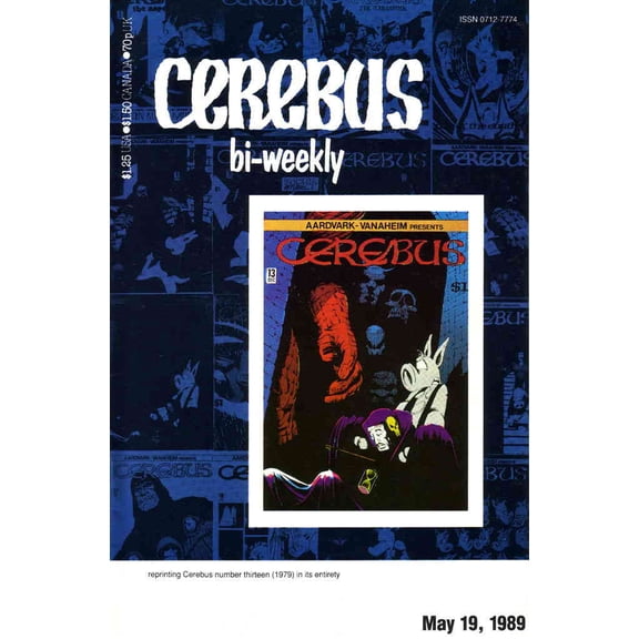 Cerebus Bi-Weekly #13 VF ; Aardvark-Vanaheim Comic Book
