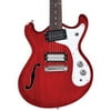 Danelectro '66 Classic Semi-Hollow Electric Guitar Transparent Red