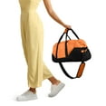 thumbnail image 6 of DALIX 21" Large Duffle Bag with Adjustable Strap in Orange 24 Pack, 6 of 7