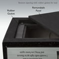 thumbnail image 6 of Perfect Memorials Black Granite Burial Vault Urn, 6 of 7