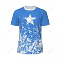 thumbnail image 2 of Exclusive design Somalia Flag Grain 3D Printed Men For Running Bike Soccer Tennis Fitness Sports tshirt Mesh Fans Short T-shirt, 2 of 11
