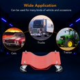 thumbnail image 6 of Car Dolly 4 Pack, Wheel Car Dolly Tire Skates Premium Skates Moving Car Easy, Total 6000lbs High Load Bearing, Antiskid Plate Design, All-Direction Rotatable Wheel, 6 of 7