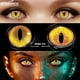thumbnail image 4 of EYESHARE-lentes de contacto para ojos, lentillas suaves de Color amarillo y azul para Cosplay, maquillaje de Halloween, 2 piezas, nuevo, 4 of 4
