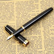 BAOER 388 Black Metal Fountain Pen Nib Medium