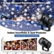 thumbnail image 2 of USB Christmas Snowflake Projector Lights - Led Rotating Snowfall Show Lights, Outdoor & Indoor Christmas Decoration, 2 of 5