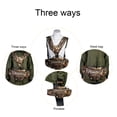 thumbnail image 2 of Paquete de camuflaje de caza con arnés, riñonera con correas para los hombros para escalar, senderismo, acampar, correr, viajar, 2 of 5