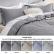 thumbnail image 5 of Funda de Edredón Oversized King Size Gris de Poliéster Bedsure, 5 of 9