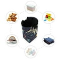 thumbnail image 7 of Yayeee Freestanding Laundry Hamper with Handle Collapsible Large Storage Basket for Clothes, Astronaut Space, 7 of 7