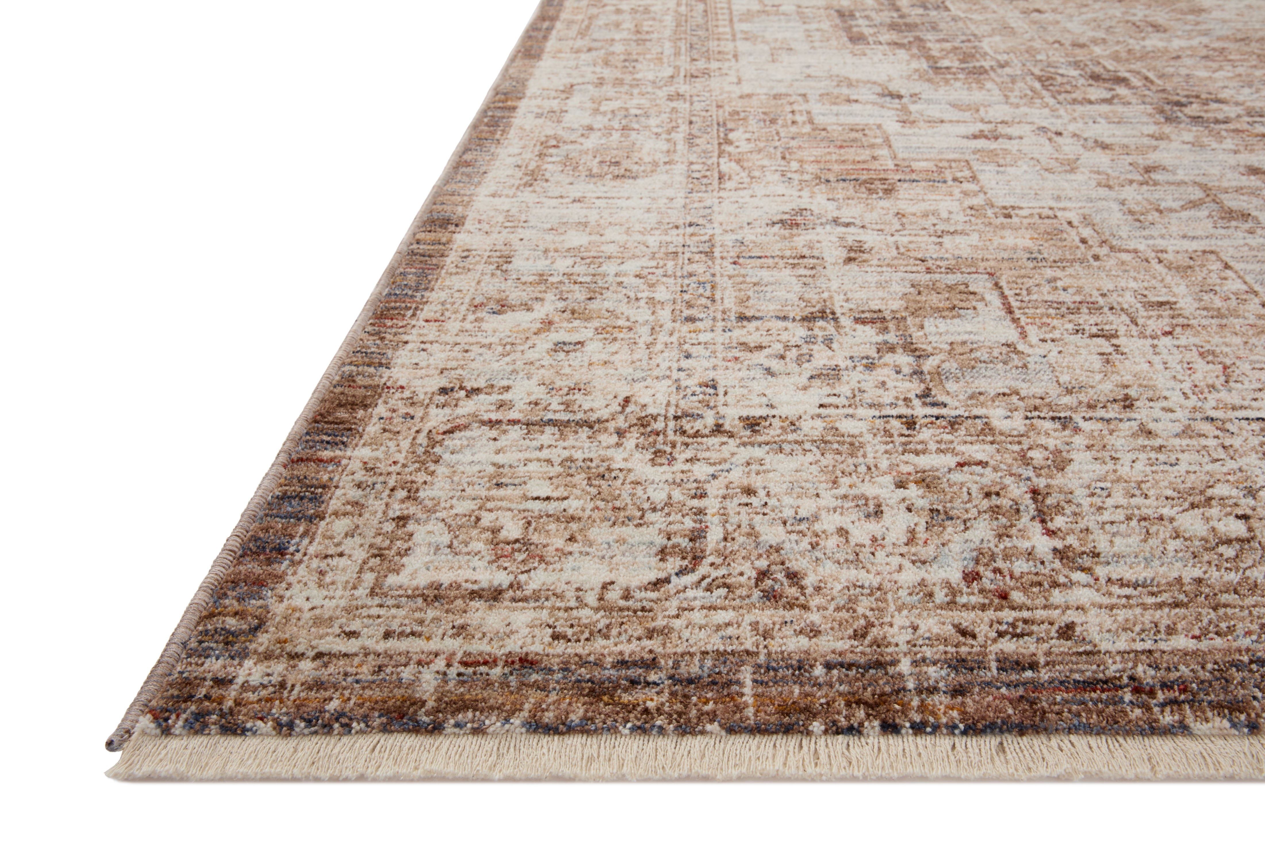 Loloi II Sorrento Mocha / Multi 2'-7" x 8'-0" Area Rug