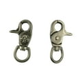 thumbnail image 4 of DYNWAVECA 3-6pack 2pcs Antique Snap Swivel Hooks Clips for keychain 3 Pcs, 4 of 7
