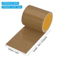 thumbnail image 2 of Uxcell Ruban Gaffer, Ruban de Sol Gaffer Imperméable Sans Résidu Non Réfléchissant Facile à Déchirer Marron 4 Pouces x 11 Yards, 2 of 6