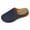 Blue, variant on Wedge Sandals for Women Closed Toe Breathable Hollow out Slip on Mules Comfy Arch Support Platform Slippers Orthopedic Shoes Black Size 7.5