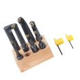 thumbnail image 4 of 7Pcs Boring Tool 18mm Round Shank Indexable Cemented Carbide Turning Bar Holder Set F1‑18, 4 of 5