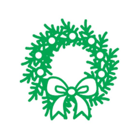 SHAPES ETC. Incentive Stamp - Wreath