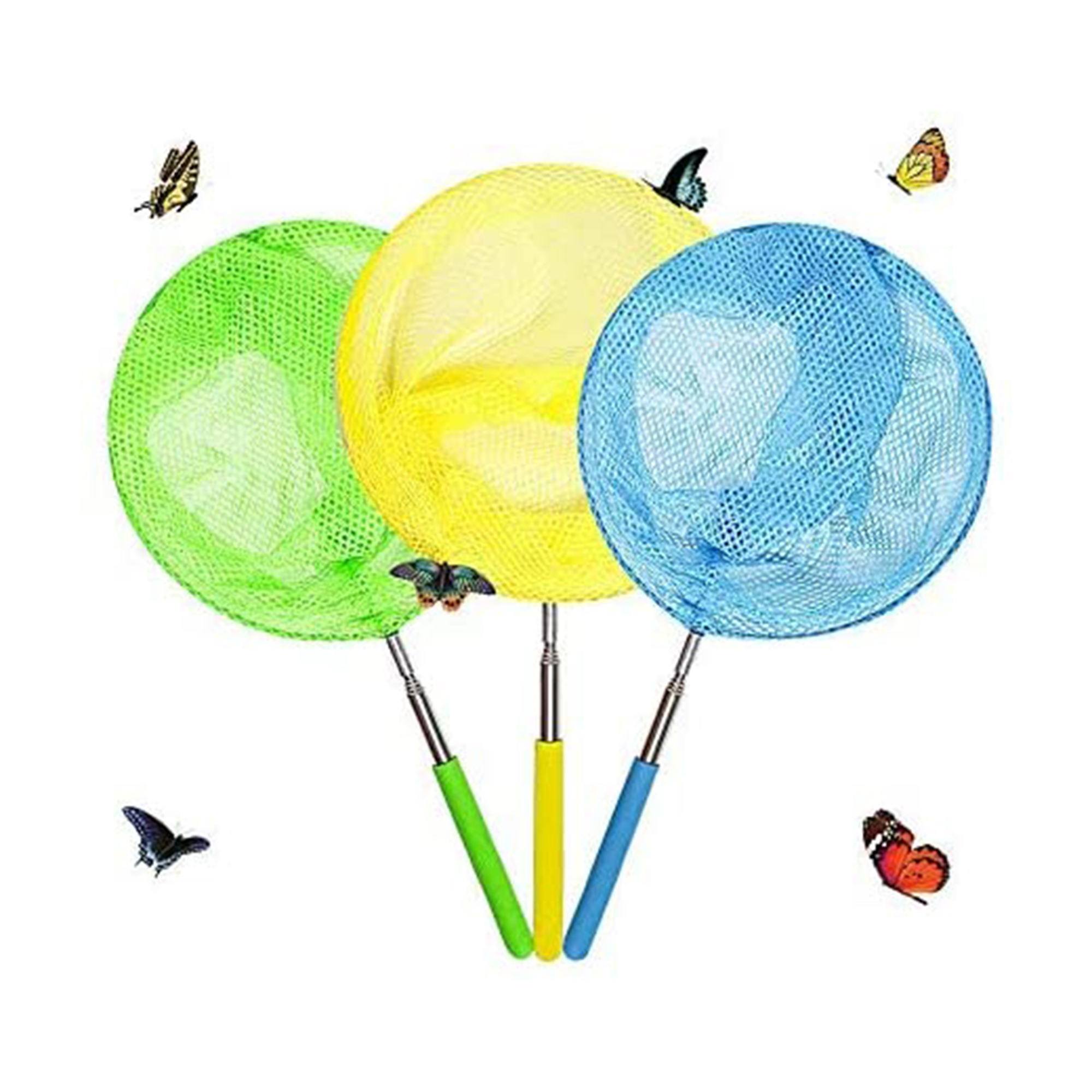 Kids Telescopic Butterfly Fishing Nets Great for Catching Insect Net