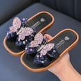 thumbnail image 4 of Hessimy Soft Cloud Slides for Kids Open Toe Shower Slippers Comfy Lightweight Sandals Toddler Boys Girls Children Bathroom Pool Summer Beach Non-Slip Shoes chinese slippers(Black,10.5), 4 of 5