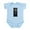 Sky Blue, variant on CafePress - 221B Door Body Suit - Baby Light Bodysuit, Size Newborn - 24 Months