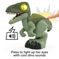 thumbnail image 4 of Imaginext Jurassic World Dominion Deluxe Growlin’ Giga XL Dinosaur Toy with Lights & Sounds, 4 of 7