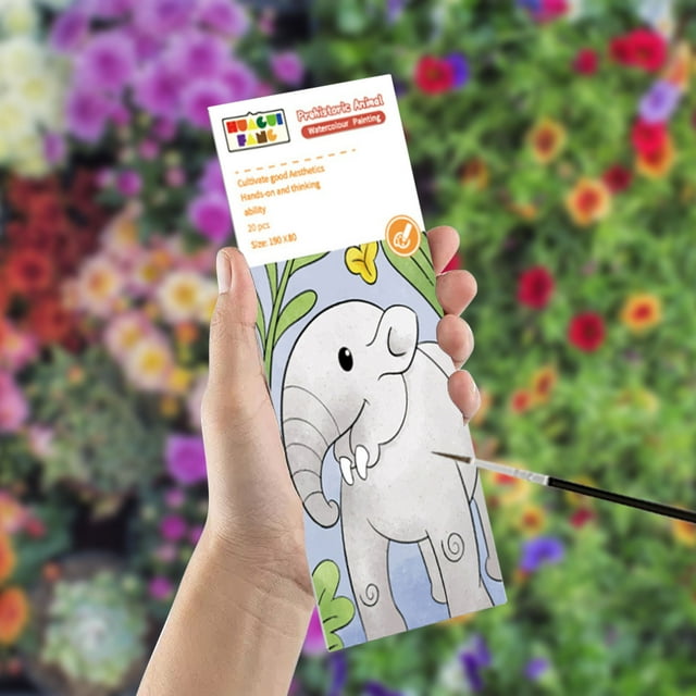 Xihbxyly Set de Grafitis con Gouache, Paquete de 3 Actividades de Acuarela, Materiales Seguros, Desarrollo de La Motricidad Fina, Divertidos Ejercicios de Pintura, Ideal para Niños de 3 a 10 Años, In