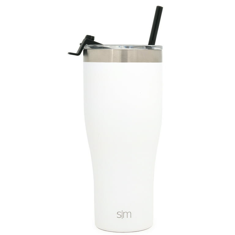 32 oz. Stainless Steel Classic Tumbler with Lid and Straws – Iron