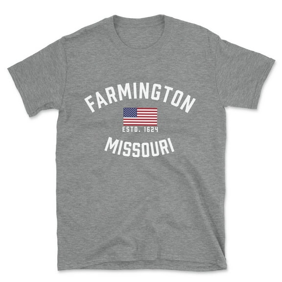 Farmington Missouri Patriot Men's Cotton T-Shirt