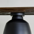 thumbnail image 2 of SEI Furniture Averni Industrial Metal Dome Flush Mount in Black, 2 of 5