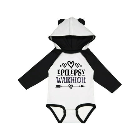 

Inktastic Epilepsy Warrior Awareness Support Gift Baby Girl Long Sleeve Bodysuit