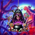 thumbnail image 5 of Jierger Creative Cartoon Halloween Theme Car Home Decoration Pendants Festive Atmosphere and Fun Ideal for Car and Home Decoration for Thanksgiving Halloween Door Wall Indoor Outdoor Decoration, 5 of 7